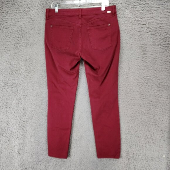 DL1961 Jeans Womens 32 Margaux Red Stretch Mid Rise Xtwill Skinny NWOT - Picture 9 of 16